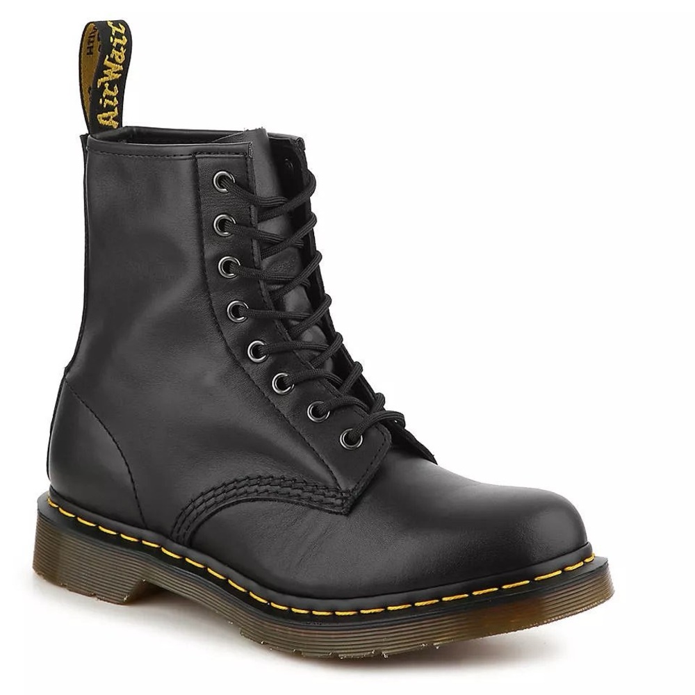 Dr. Martens Black Leather Women’s 1460 Boots